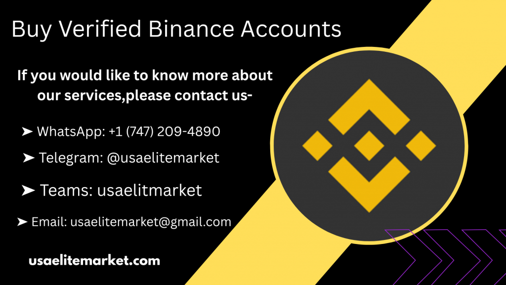 Buy Verified Binance Accounts