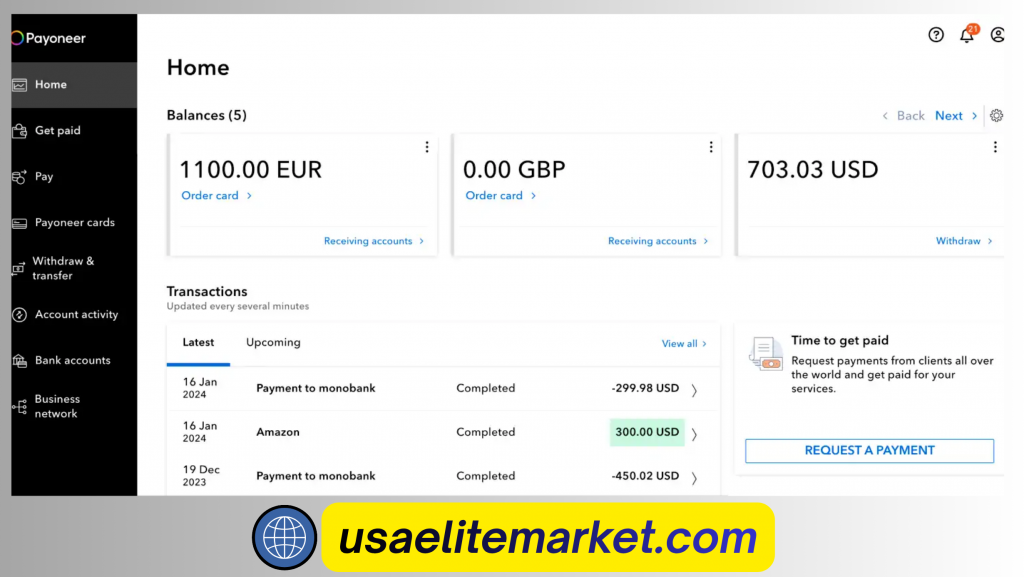 Buy Verified Payoneer Account