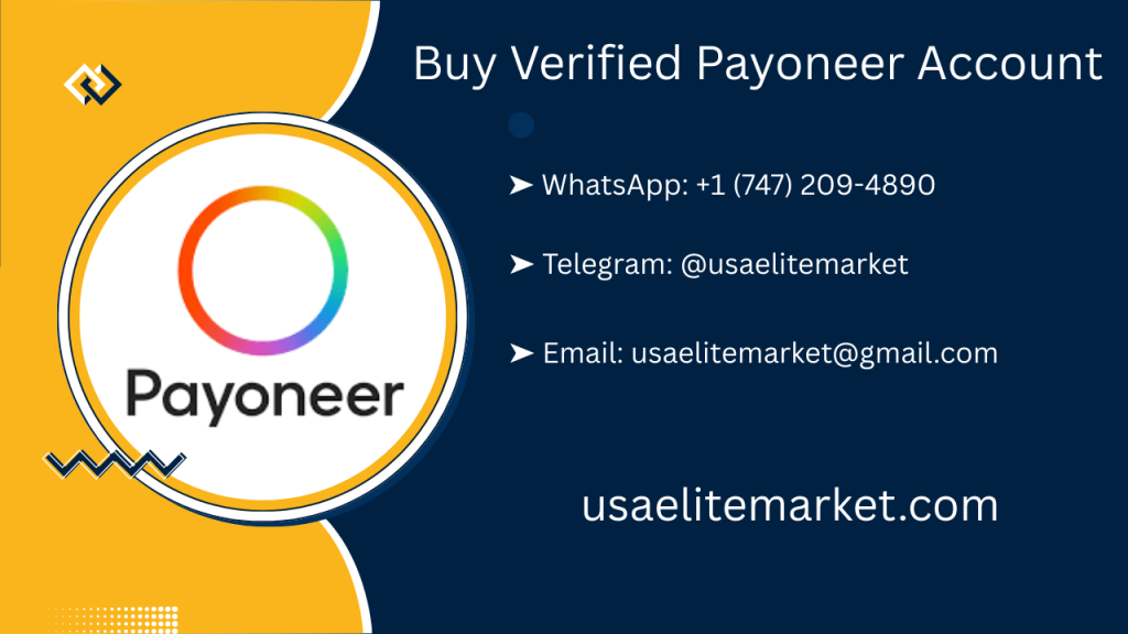 Buy Verified Payoneer Account