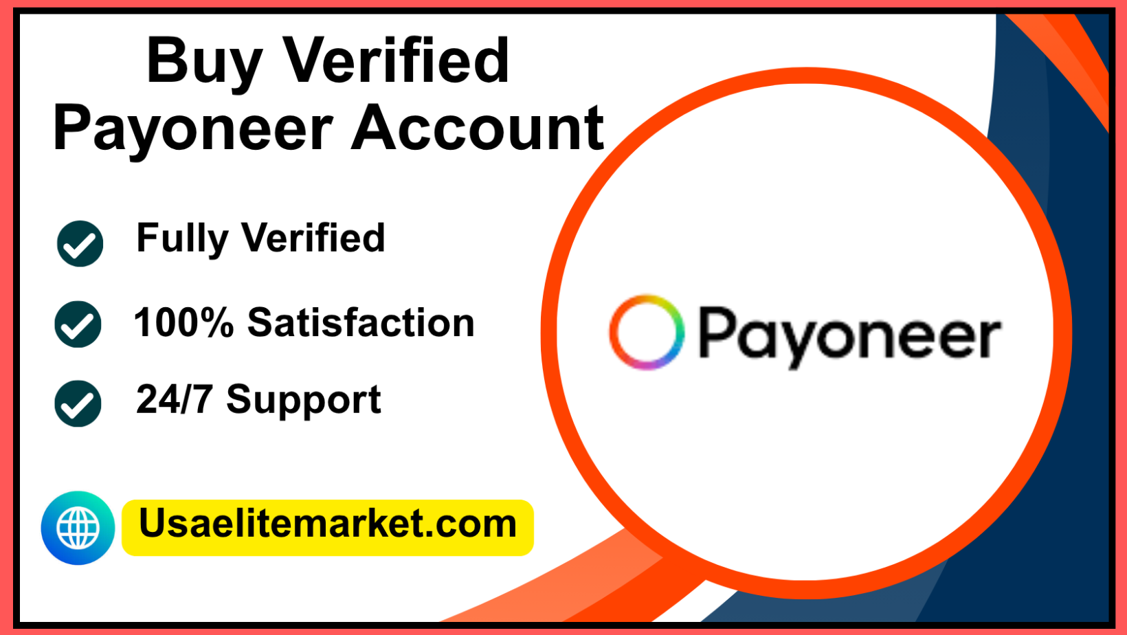 Buy Verified Payoneer Account